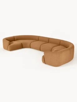 Sofa Rinconera Modular Grande En Tejido Boucle Sofia