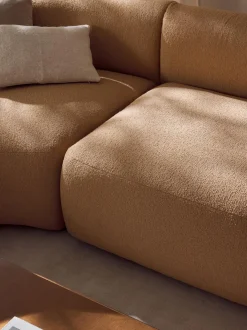 Sofa Rinconera Modular Grande En Tejido Boucle Sofia