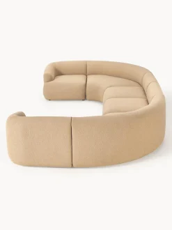 Sofa Rinconera Modular Grande En Tejido Boucle Sofia