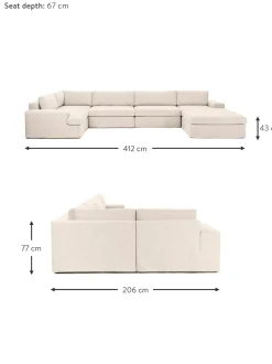 Sofa Rinconera Modular Russell, Desenfundable