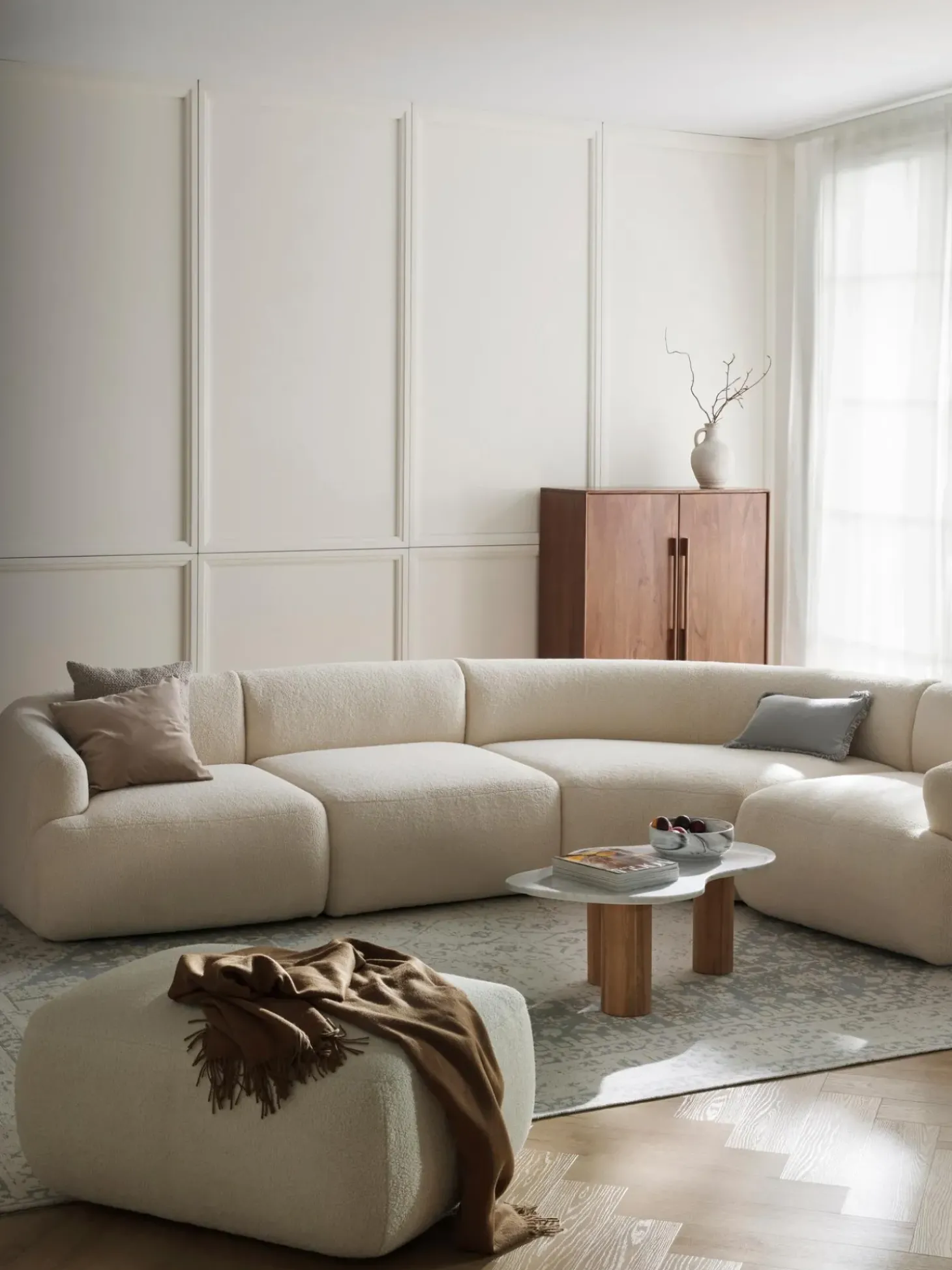 Sofa Rinconera Modular Sofia (4 Plazas)