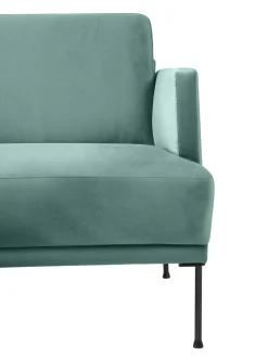 Sofa Rinconera Pequeno De Terciopelo Fluente