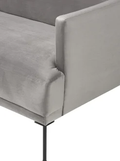 Sofa Rinconera Pequeno De Terciopelo Fluente