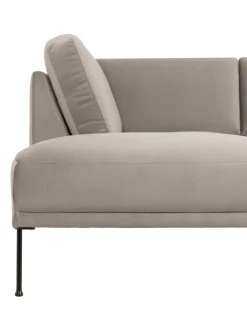 Sofa Rinconero De Terciopelo Fluente