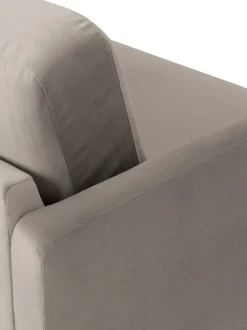 Sofa Rinconero De Terciopelo Fluente