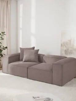 Sofa Rinconero Modular De Pana Lennon (3 Plazas)