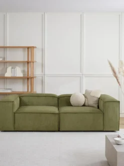 Sofa Rinconero Modular De Pana Lennon (3 Plazas)