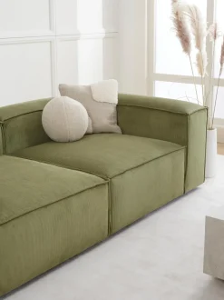 Sofa Rinconero Modular De Pana Lennon (3 Plazas)