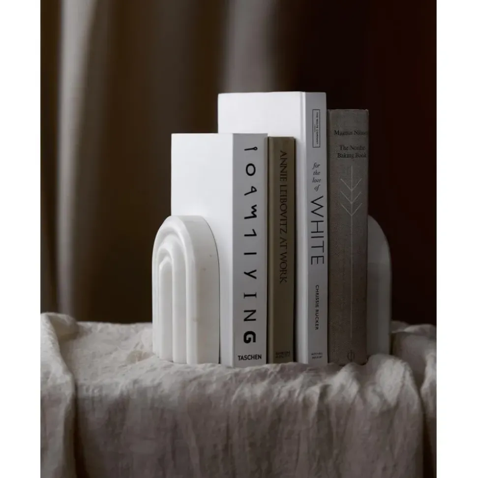 Sujetalibros De Marmol Malie, 2 Uds.