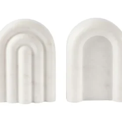 Sujetalibros De Marmol Malie, 2 Uds.