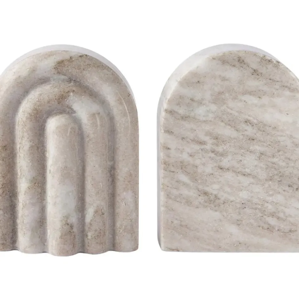 Sujetalibros De Marmol Malie, 2 Uds.