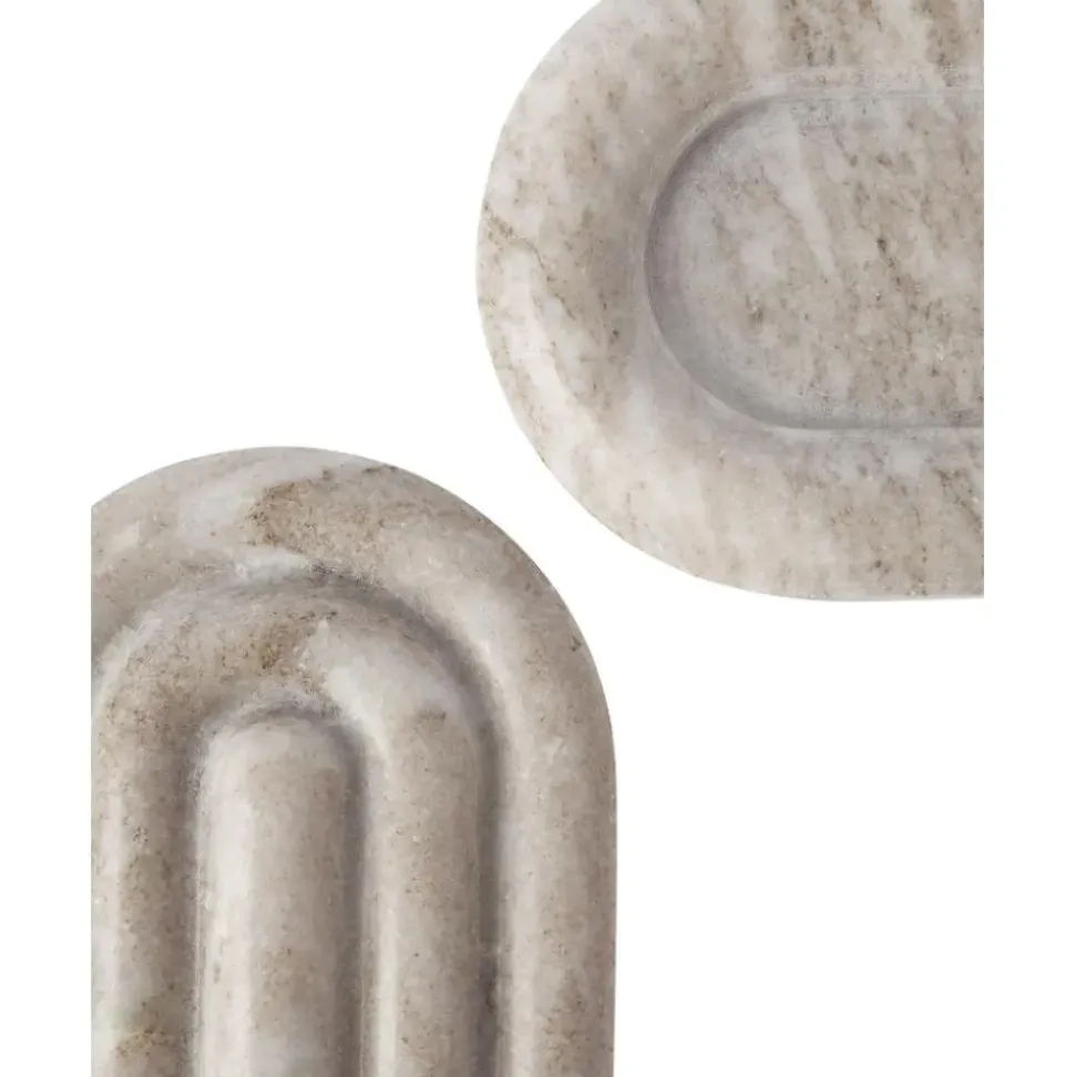 Sujetalibros De Marmol Malie, 2 Uds.