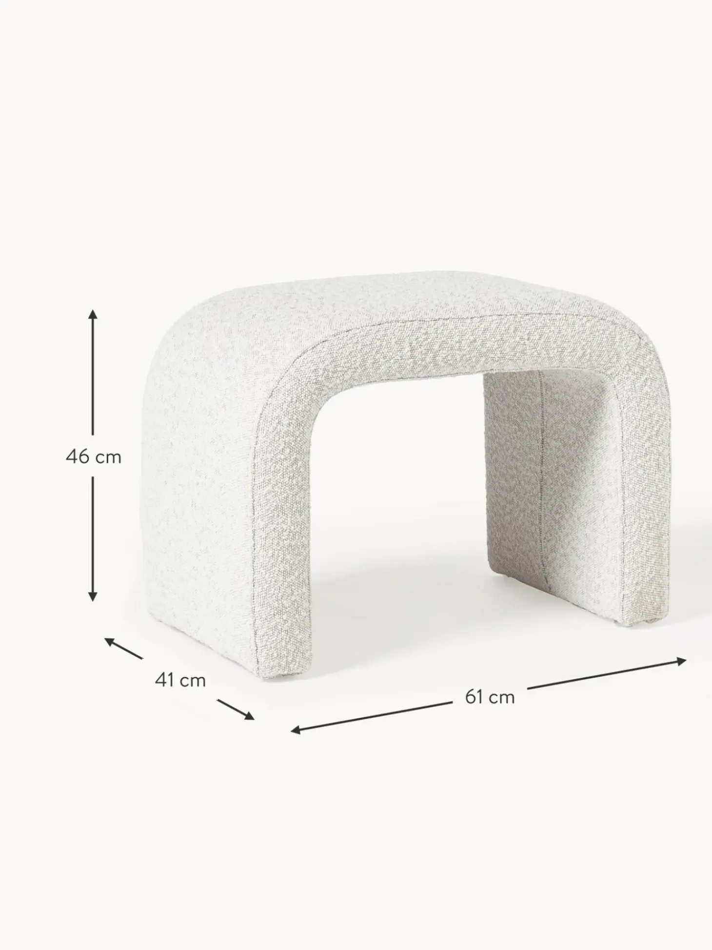 Tabuerte En Tejido Boucle Penelope