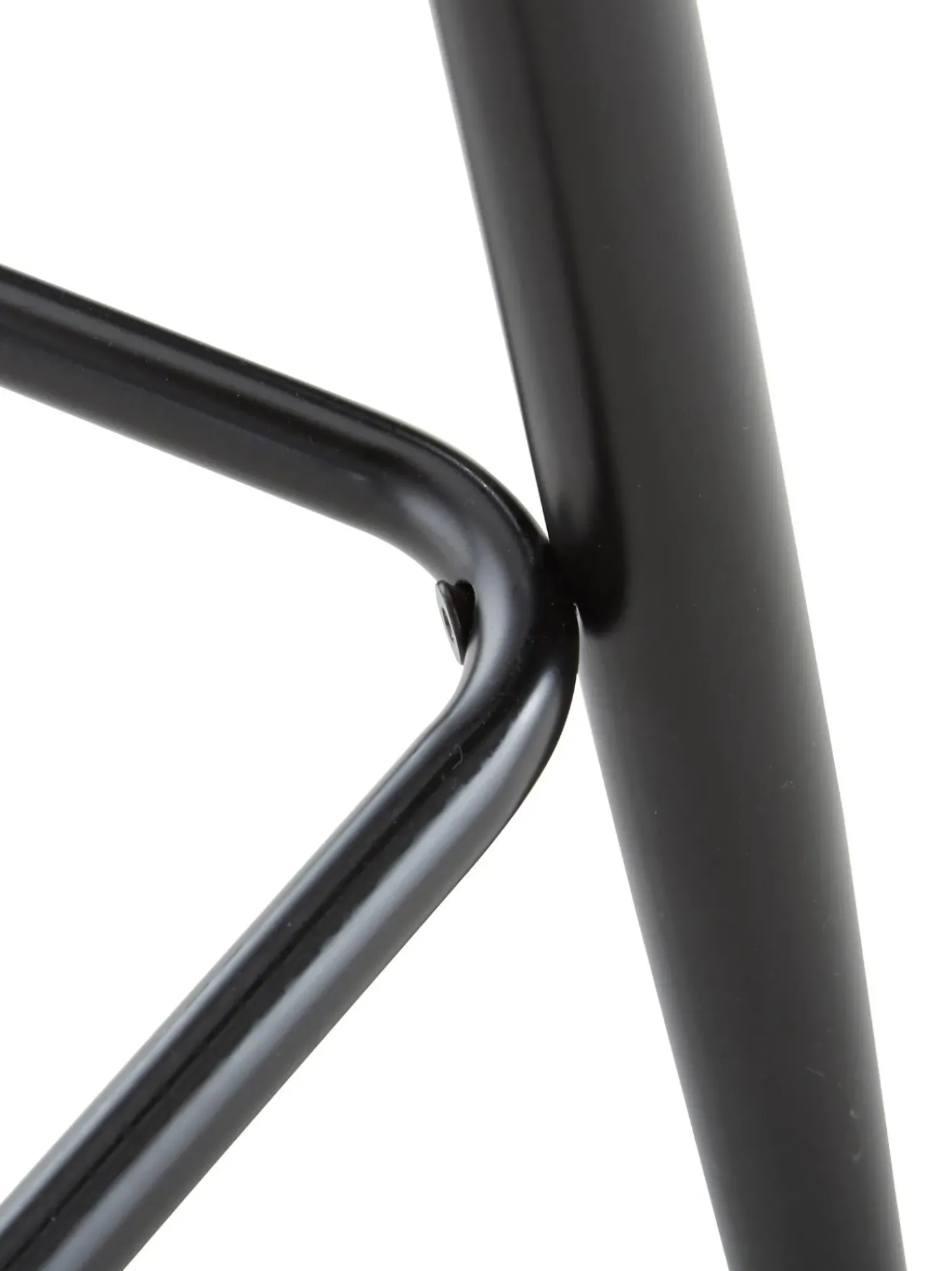 Taburete Alto Con Respaldo De Terciopelo Amy