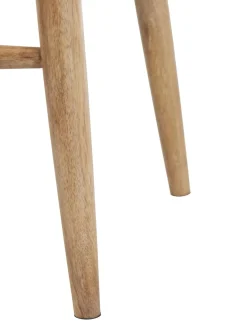 Taburete Alto De Madera De Mango Nino