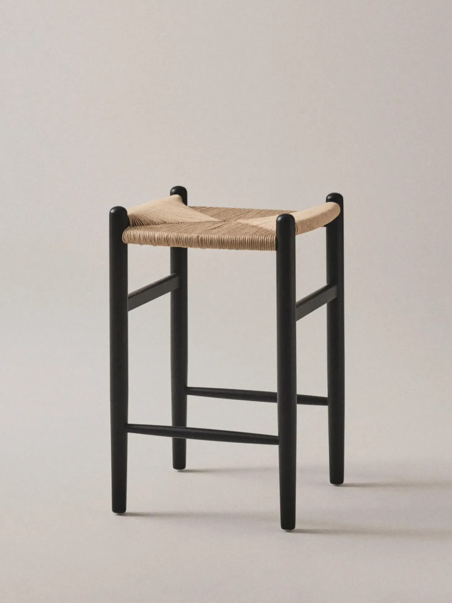 Taburete Alto De Madera De Abedul Nattavaara