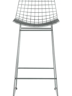 Taburete Alto De Metal Wire