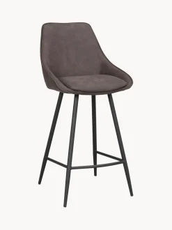 Taburete Alto De Terciopelo Sierra