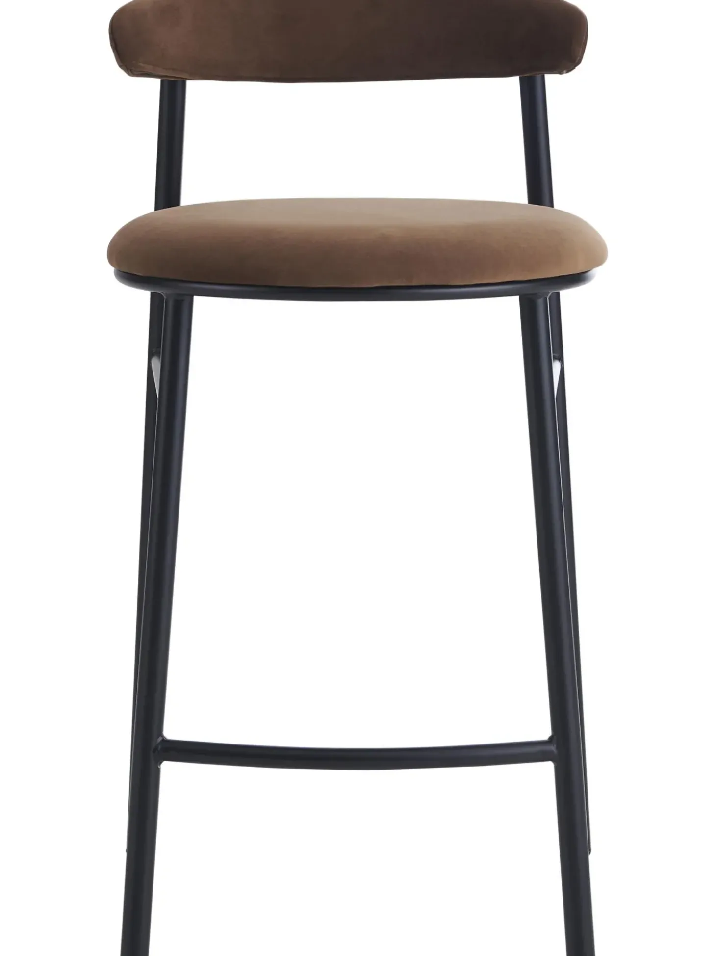 Taburete Alto De Terciopelo Doggi