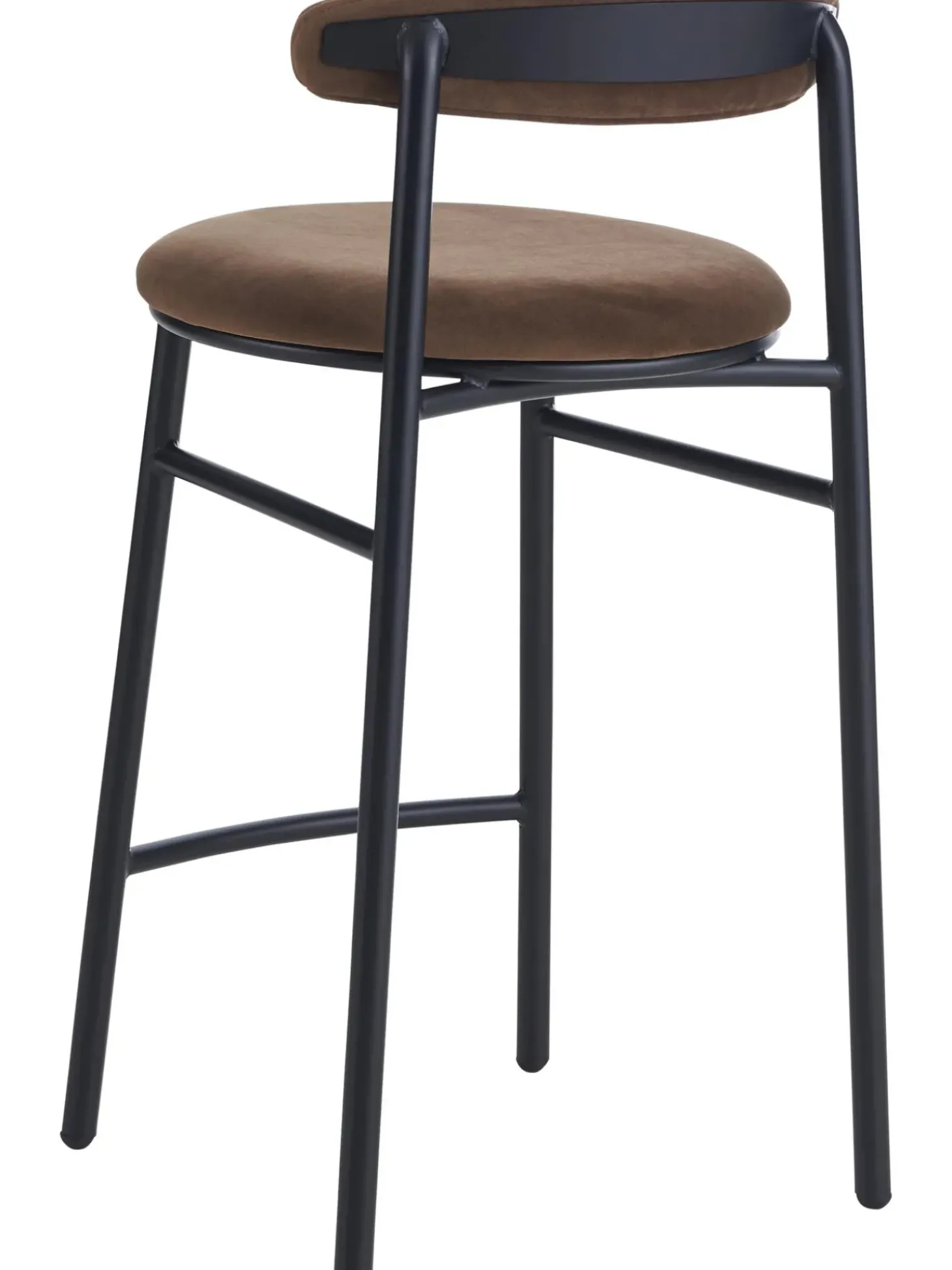 Taburete Alto De Terciopelo Doggi