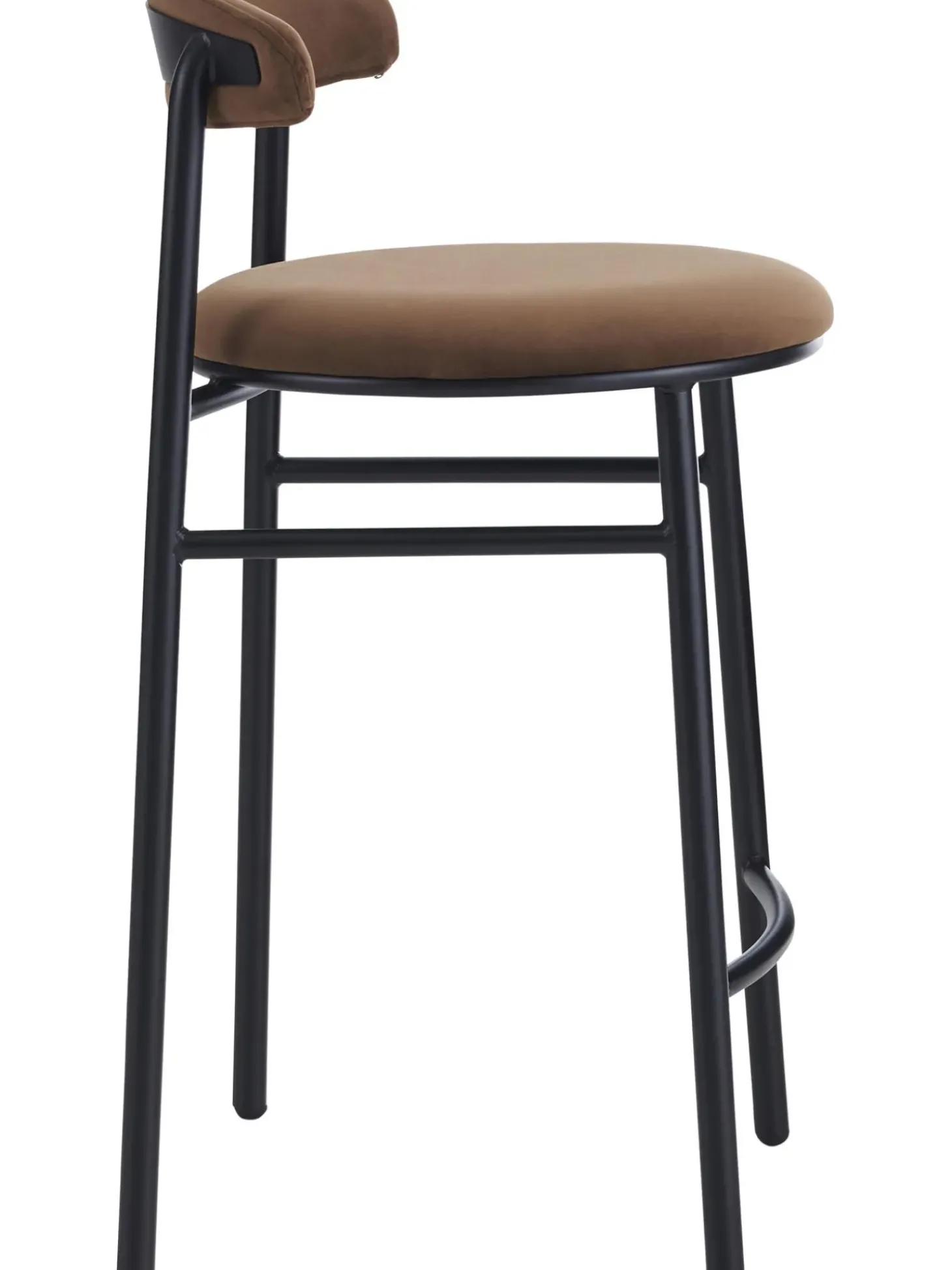 Taburete Alto De Terciopelo Doggi