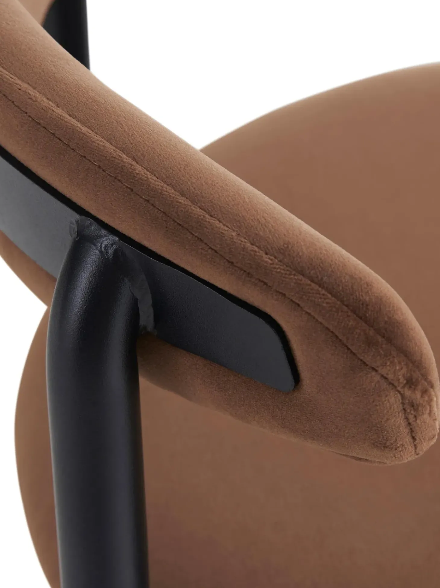 Taburete Alto De Terciopelo Doggi