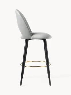 Taburete Alto De Terciopelo Rachel