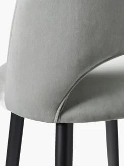 Taburete Alto De Terciopelo Rachel