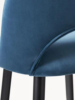 Taburete Alto De Terciopelo Rachel