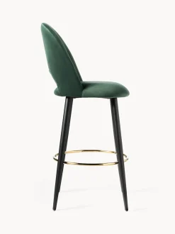 Taburete Alto De Terciopelo Rachel