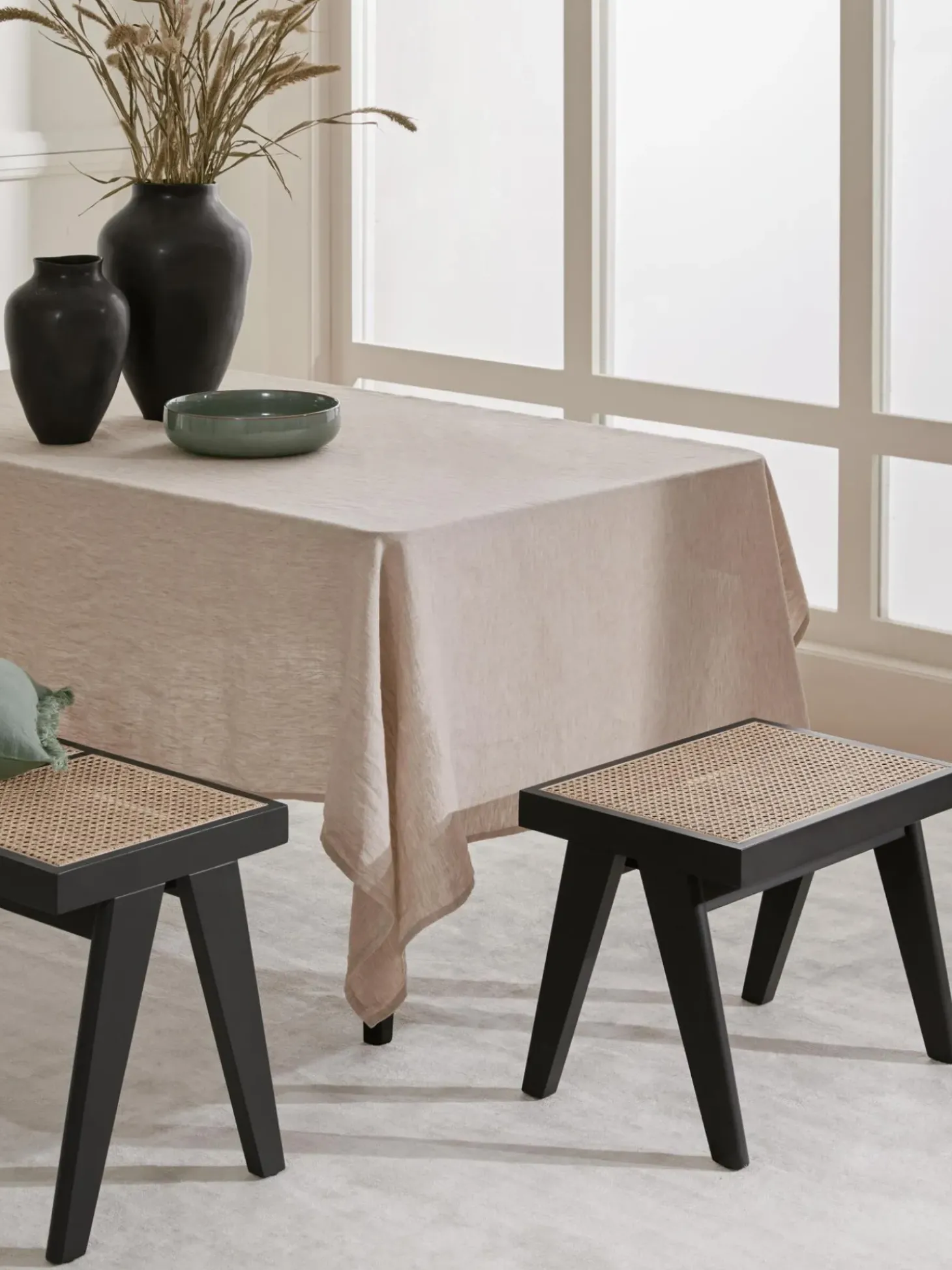 Taburete Con Tejido Vienes Sissi