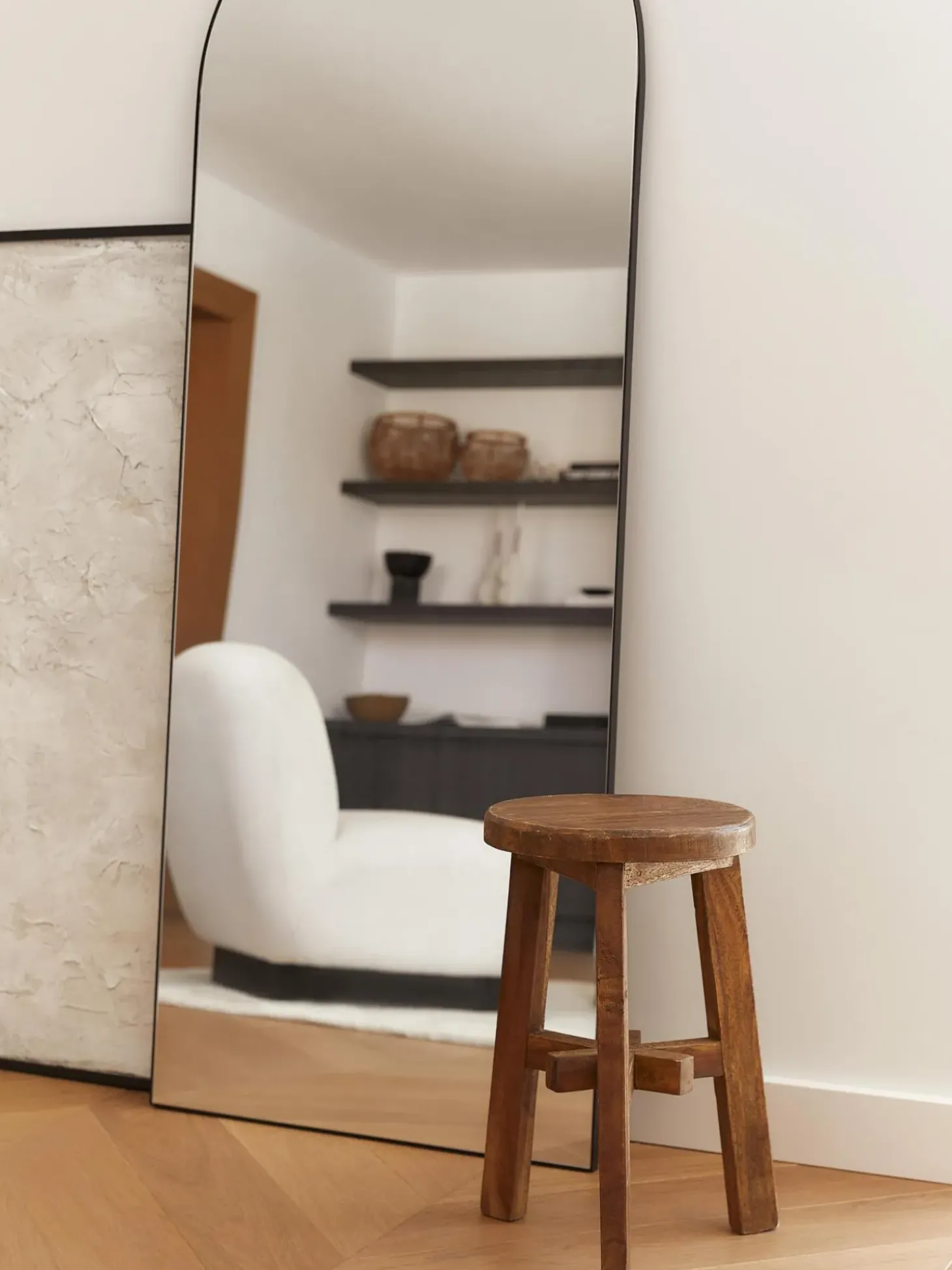 Taburete De Madera De Acacia Dingklik