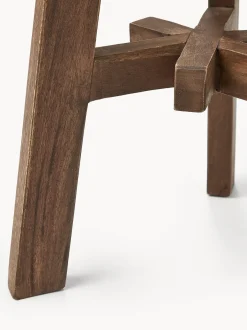 Taburete De Madera De Acacia Dingklik