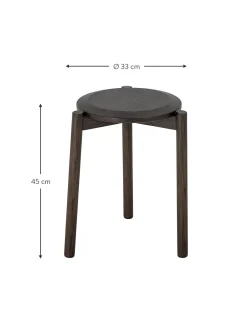 Taburete De Madera De Roble Gil