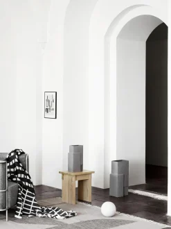 Taburete De Madera De Roble Japanese