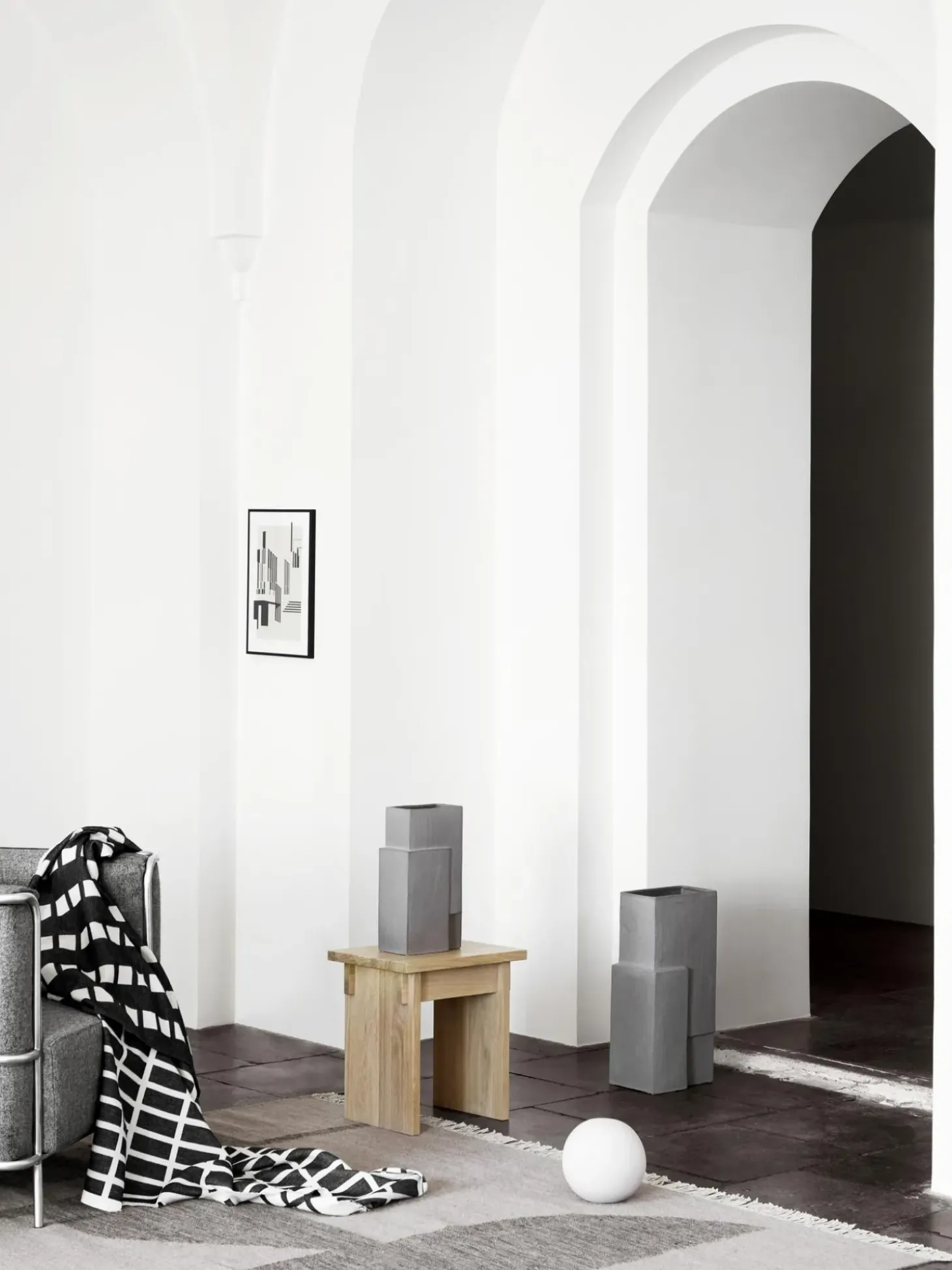 Taburete De Madera De Roble Japanese