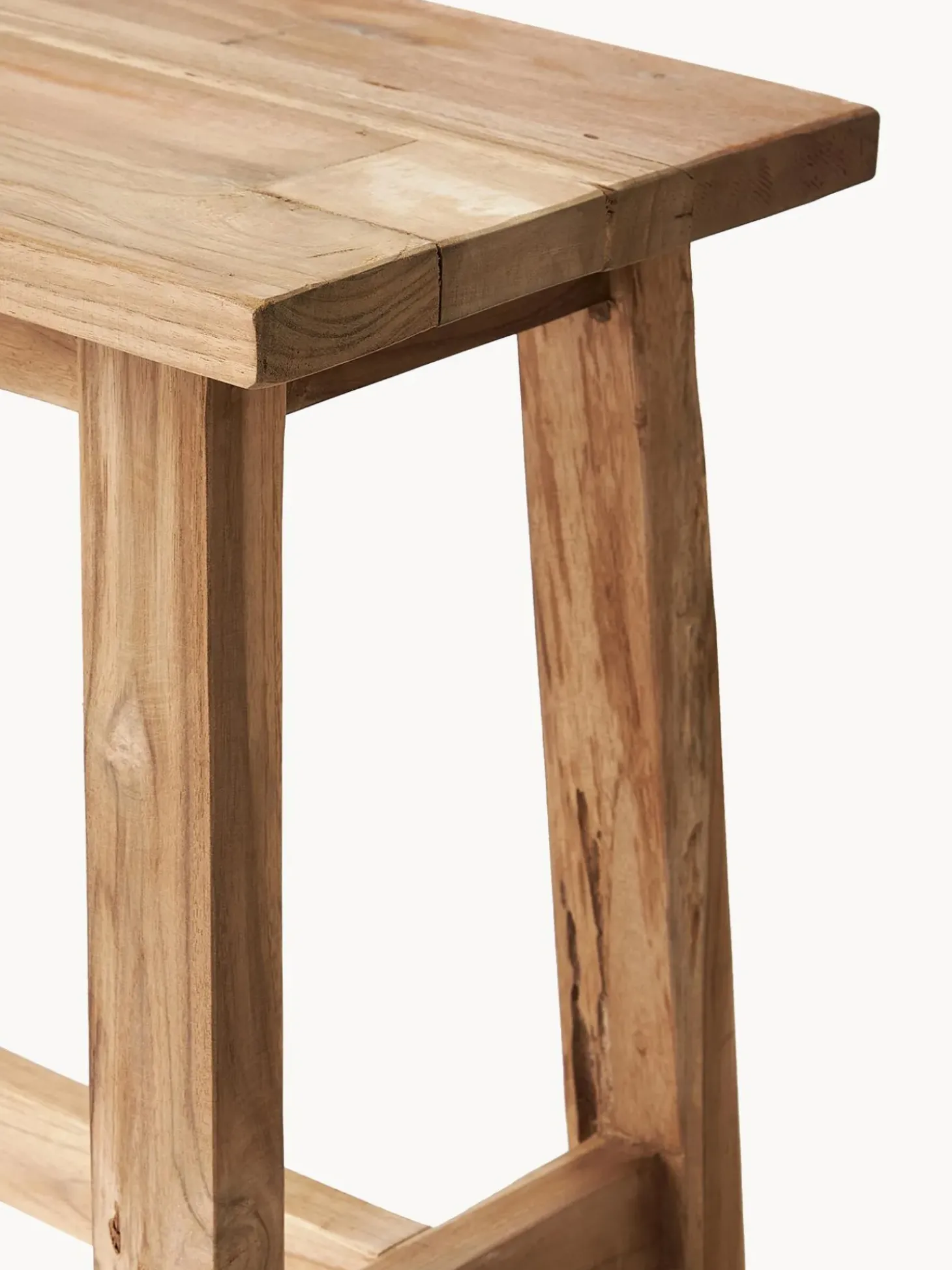 Taburete De Madera De Teca Lawas