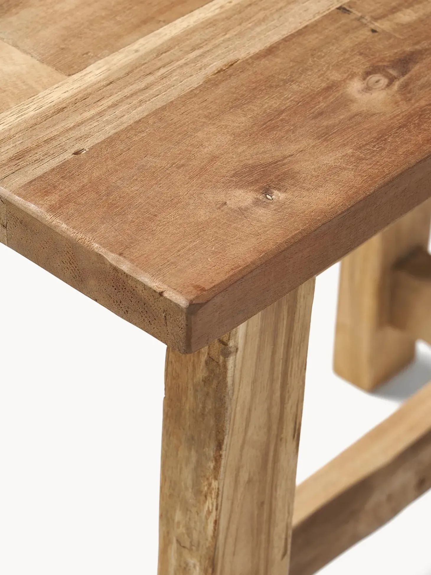 Taburete De Madera De Teca Lawas