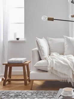 Taburete De Madera De Teca Lawas