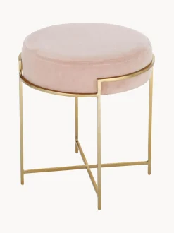 Taburete De Terciopelo Madeleine