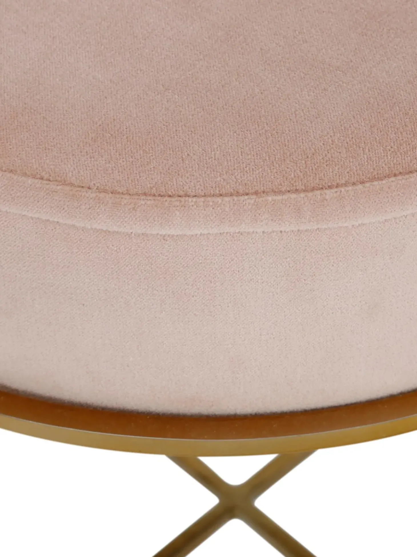 Taburete De Terciopelo Madeleine