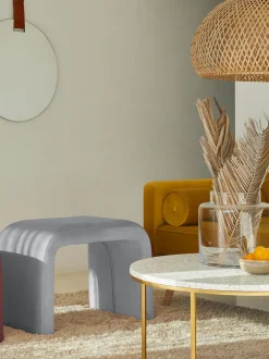 Taburete De Terciopelo Penelope