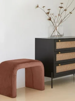 Taburete De Terciopelo Penelope