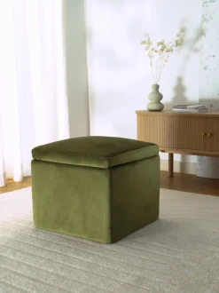 Taburete De Terciopelo Winou