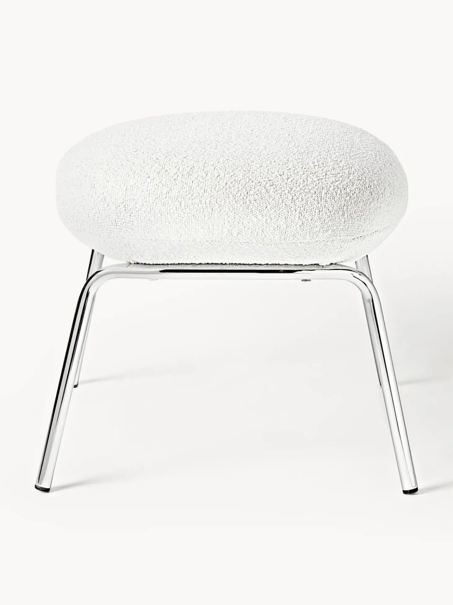 Taburete En Tejido Boucle Luan