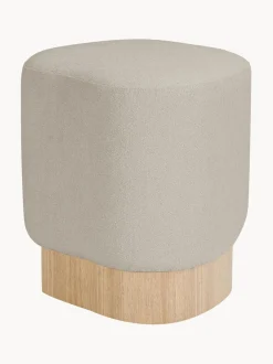 Taburete En Tejido Boucle Yves