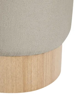 Taburete En Tejido Boucle Yves