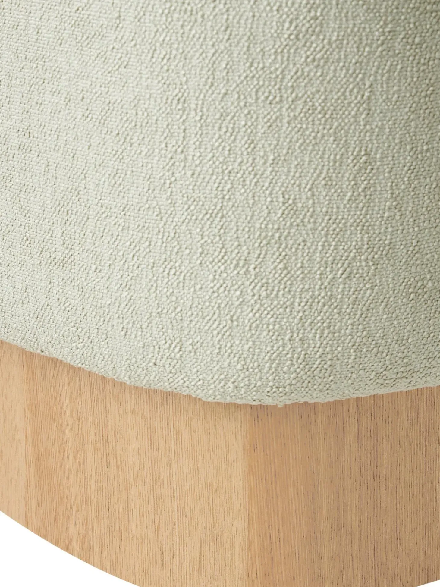 Taburete En Tejido Boucle Yves