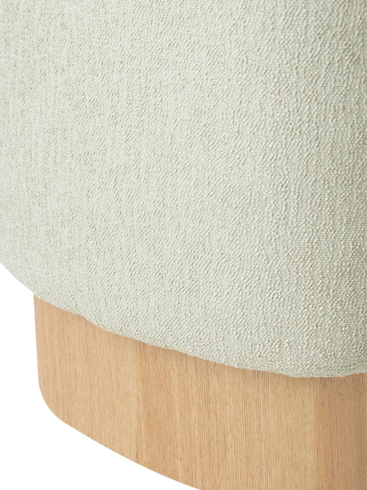 Taburete En Tejido Boucle Yves