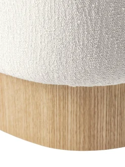 Taburete En Tejido Boucle Yves